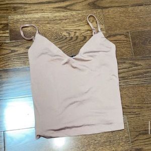 tan tank top